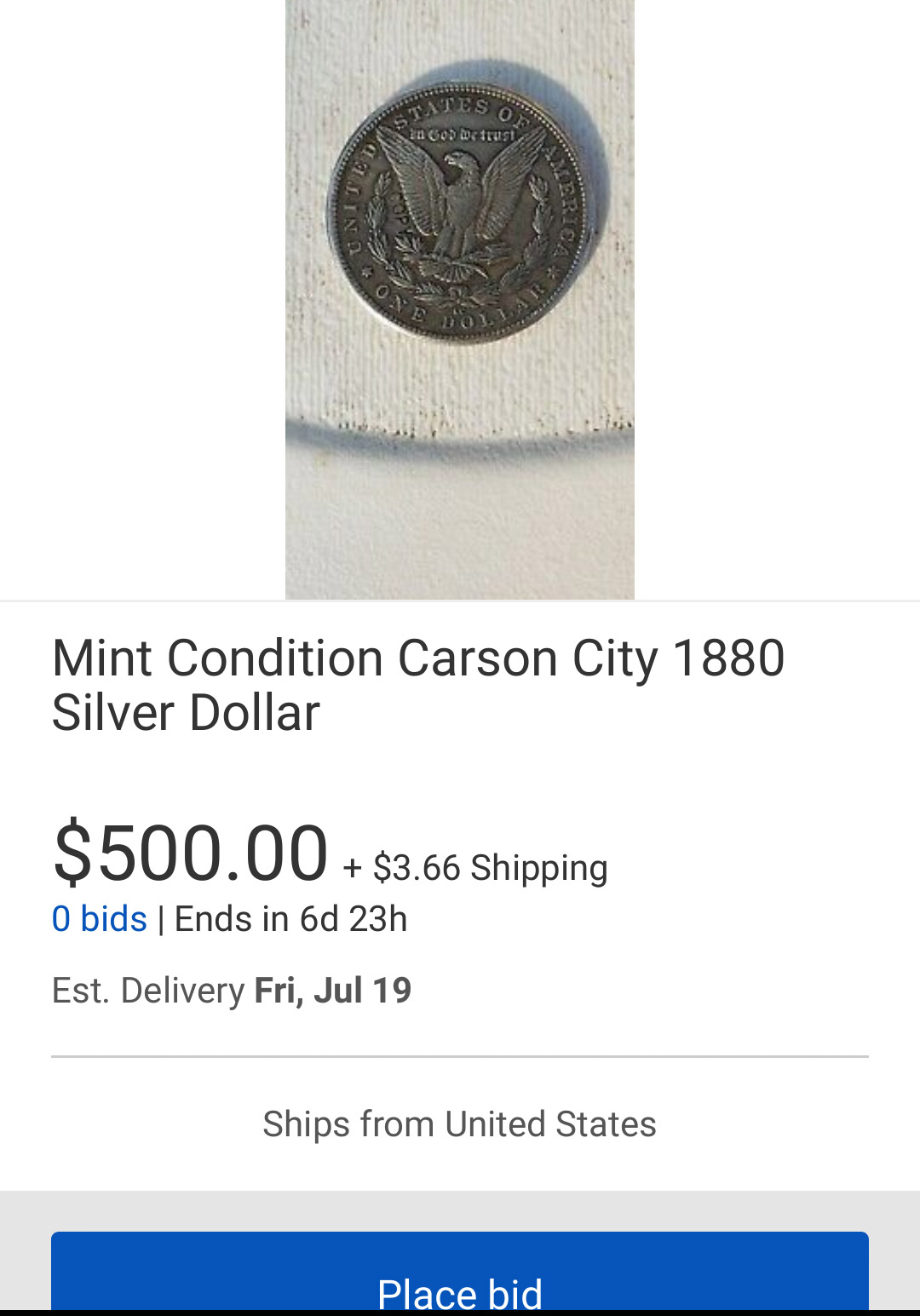 Mint-State-1880-CC-Silver-Dollar